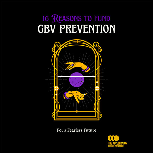 16 Reasons to Fund GBV Prevention
