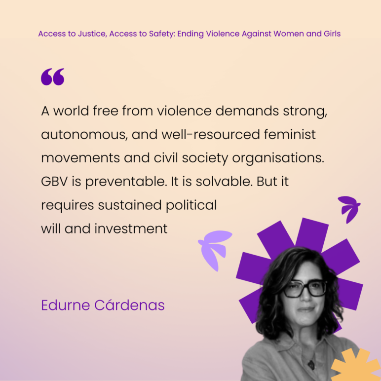 Access to Justice, Access to Safety: Ending Violence Against Women and Girls